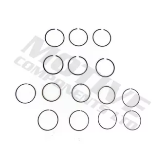 Jeu de segments de pistons MOTIVE 6490