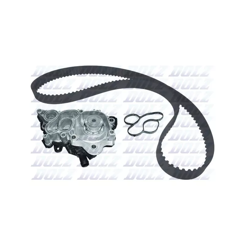 Pompe à eau + kit de courroie crantée DOLZ KD317