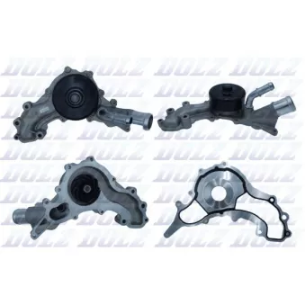 Pompe à eau, refroidissement du moteur DOLZ O284