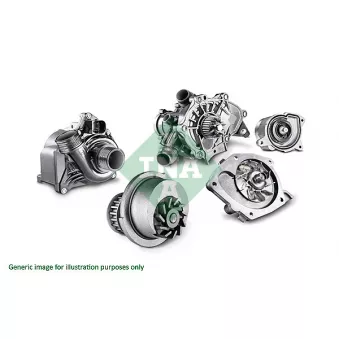 Pompe à eau, refroidissement du moteur INA 538 0744 10