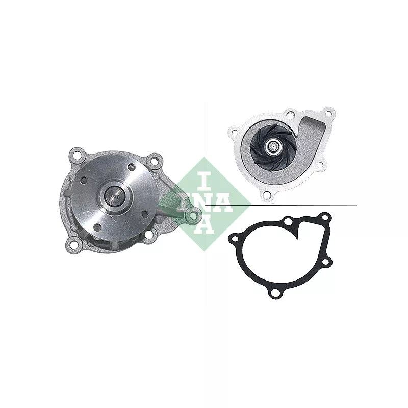 Pompe à eau, refroidissement du moteur INA 538 0986 10