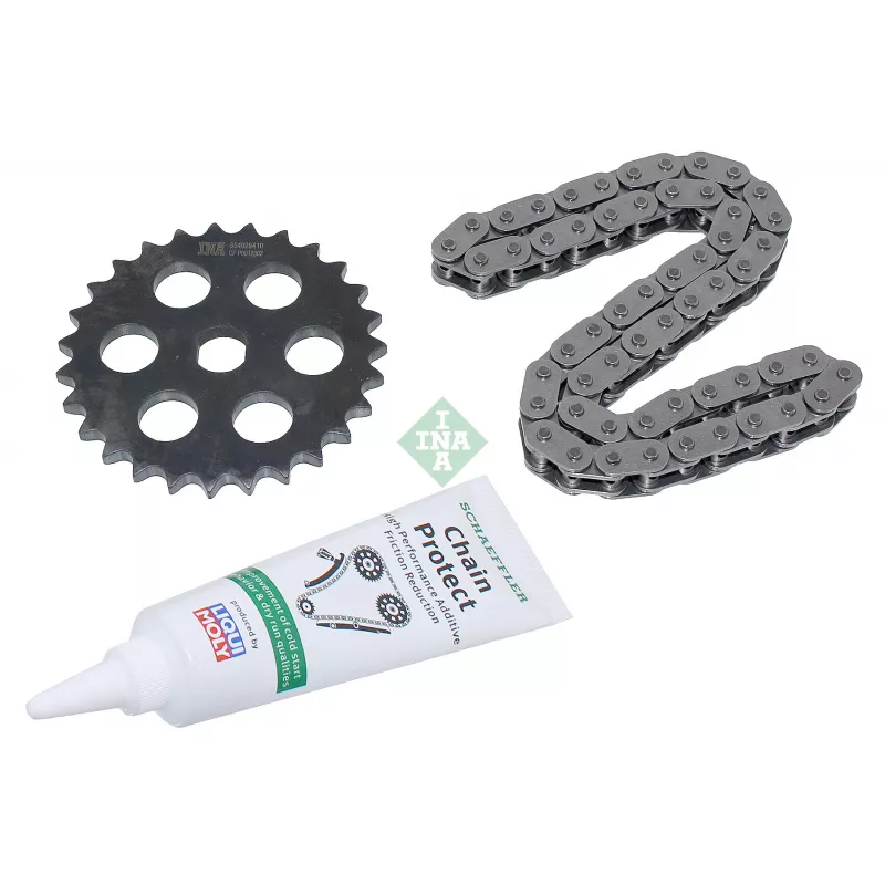 Kit de chaînes, commade de pompe à huile INA 558 0117 10