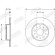 Jeu de 2 disques de frein arrière JURID 563295JC - Visuel 2
