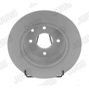 Jeu de 2 disques de frein arrière JURID 563337JC
