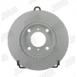 Jeu de 2 disques de frein avant JURID 563338JC - Visuel 1