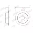 Jeu de 2 disques de frein arrière JURID 563345JC - Visuel 2