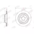 Jeu de 2 disques de frein arrière JURID 563348JC - Visuel 2