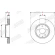 Jeu de 2 disques de frein avant JURID 563356JC - Visuel 3