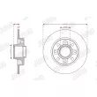 Jeu de 2 disques de frein arrière JURID 563402J-1 - Visuel 1