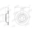 Jeu de 2 disques de frein arrière JURID 563438JC - Visuel 3