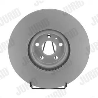 Jeu de 2 disques de frein avant JURID 563452JC-1