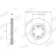 Jeu de 2 disques de frein avant JURID 563463J - Visuel 2