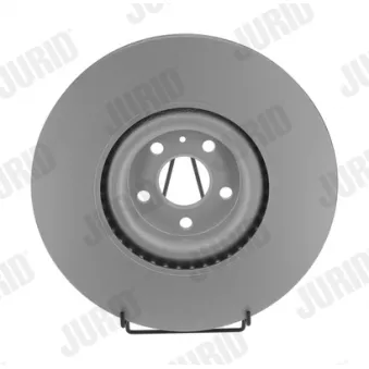 Jeu de 2 disques de frein avant JURID 563477JC