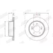 Jeu de 2 disques de frein arrière JURID 563501J - Visuel 2