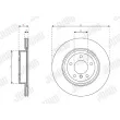 Jeu de 2 disques de frein arrière JURID 563516JC - Visuel 3