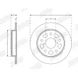 Jeu de 2 disques de frein arrière JURID 563585JC - Visuel 3