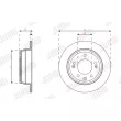 Jeu de 2 disques de frein arrière JURID 563591JC - Visuel 2