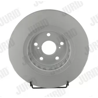 Jeu de 2 disques de frein avant JURID 563619JC-1