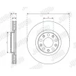 Jeu de 2 disques de frein avant JURID 563625JC - Visuel 2