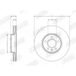 Jeu de 2 disques de frein avant JURID 563626JC - Visuel 3