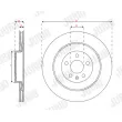 Jeu de 2 disques de frein arrière JURID 563630JC - Visuel 3