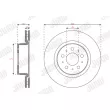 Jeu de 2 disques de frein avant JURID 563658JC - Visuel 1