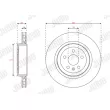 Jeu de 2 disques de frein arrière JURID 563661JC-1 - Visuel 2