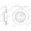 Jeu de 2 disques de frein arrière JURID 563661JC-1 - Visuel 3