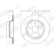 Jeu de 2 disques de frein arrière JURID 563665JC - Visuel 1
