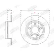 Jeu de 2 disques de frein arrière JURID 563667JC - Visuel 3