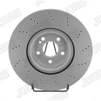 Disque de frein avant gauche JURID 563670JC-1