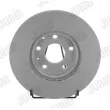 Jeu de 2 disques de frein avant JURID 563678JC - Visuel 1