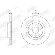 Jeu de 2 disques de frein avant JURID 563679JC - Visuel 2