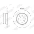 Jeu de 2 disques de frein arrière JURID 563691JC - Visuel 3