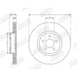 Jeu de 2 disques de frein avant JURID 563697JC - Visuel 3