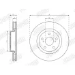 Jeu de 2 disques de frein avant JURID 563699JC - Visuel 3