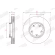 Jeu de 2 disques de frein avant JURID 563703JC - Visuel 2