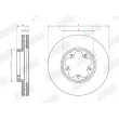 Jeu de 2 disques de frein avant JURID 563703JC - Visuel 3