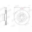 Jeu de 2 disques de frein avant JURID 563706JC-1 - Visuel 3