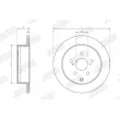Jeu de 2 disques de frein avant JURID 563727JC - Visuel 3
