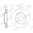 Jeu de 2 disques de frein avant JURID 563747JC-1 - Visuel 3