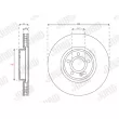 Jeu de 2 disques de frein avant JURID 563754JC-1 - Visuel 1
