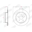 Jeu de 2 disques de frein arrière JURID 563757JC - Visuel 1