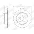 Jeu de 2 disques de frein arrière JURID 563757JC - Visuel 2