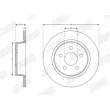 Jeu de 2 disques de frein arrière JURID 563768J - Visuel 2