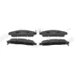 Jeu de 4 plaquettes de frein avant JURID 573857J - Visuel 1