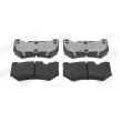 Jeu de 4 plaquettes de frein avant JURID 574032J - Visuel 1