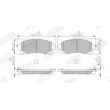 Jeu de 4 plaquettes de frein avant JURID 574044J - Visuel 3