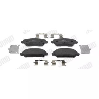 Jeu de 4 plaquettes de frein avant JURID 574057J