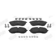 Jeu de 4 plaquettes de frein avant JURID 574110J - Visuel 1